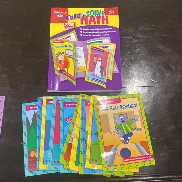 Fold & Solve Math grades 1-3 - Picture 4 of 8